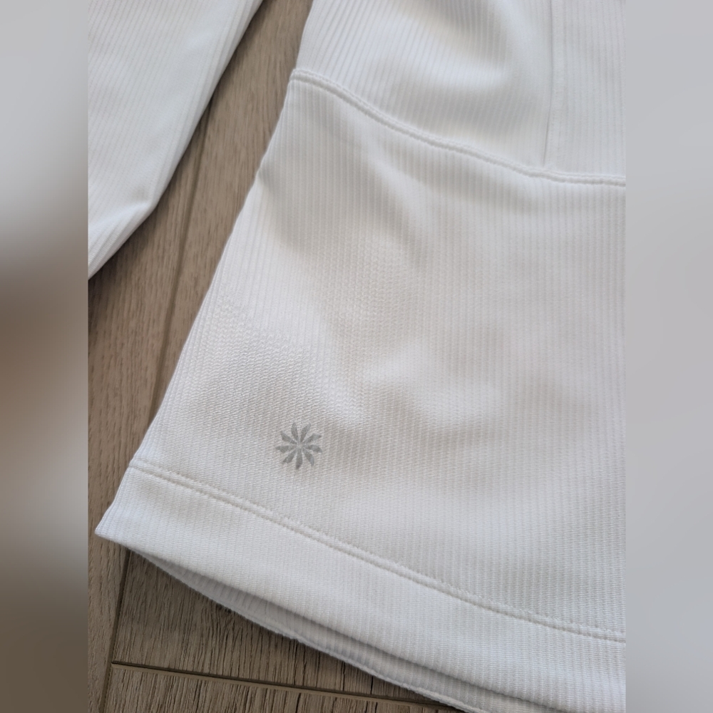 Athleta Salutation Ribbed Jacket in white - Picture 10 of 11